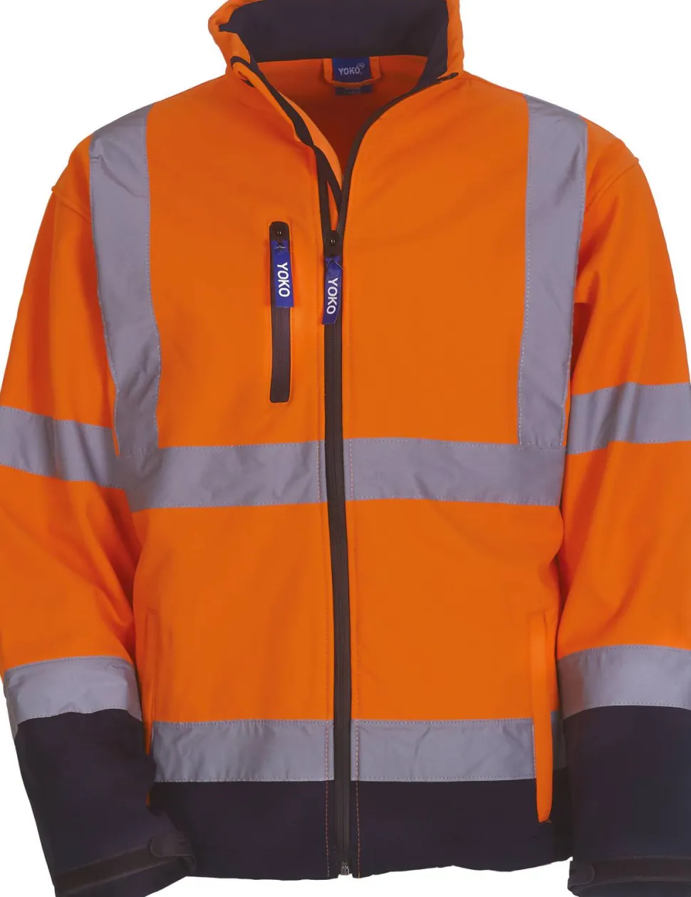 Yoko YHVK09 - Veste softshell haute visibilité