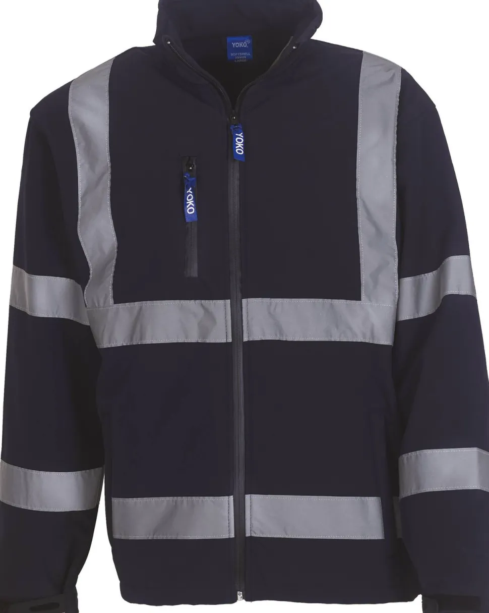 Yoko YHVK09 - Veste softshell haute visibilité