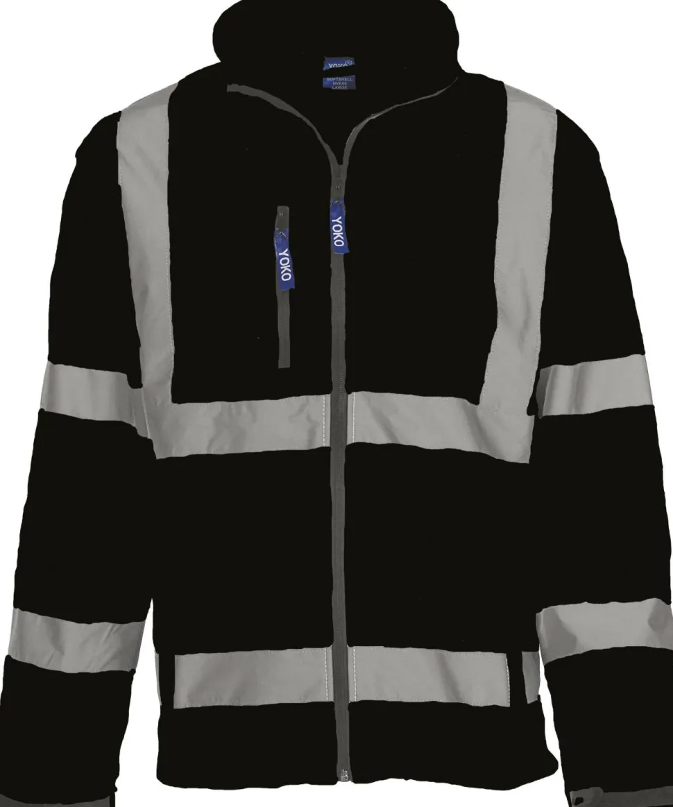 Yoko YHVK09 - Veste softshell haute visibilité