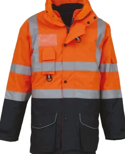 Yoko YHVP711 - Parka de sécurité haute visibilité 7 en 1