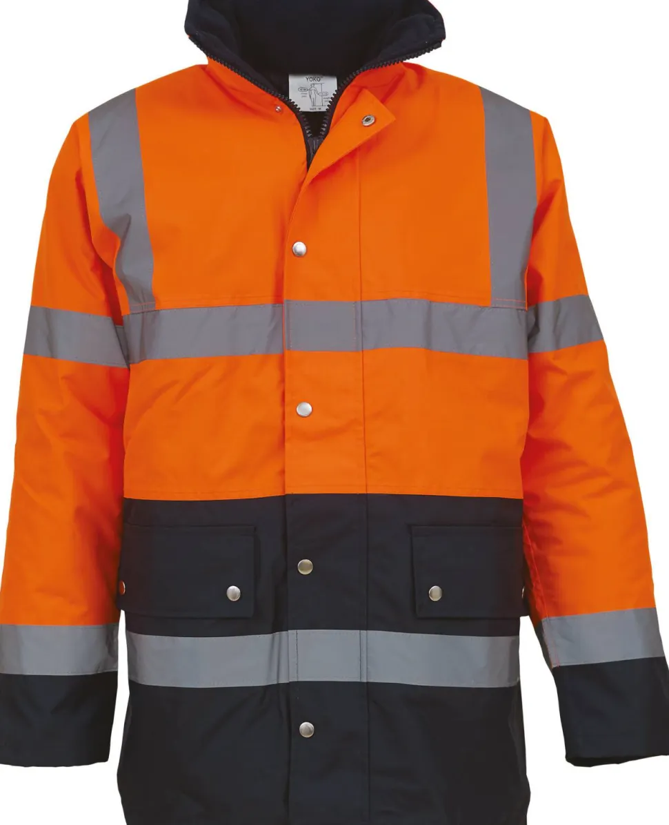 Yoko YHVP302 - Veste de sécurité bicolore haute visibilité