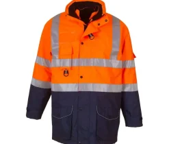 YOKO YK711 - Parka 7 en 1 haute visibilité