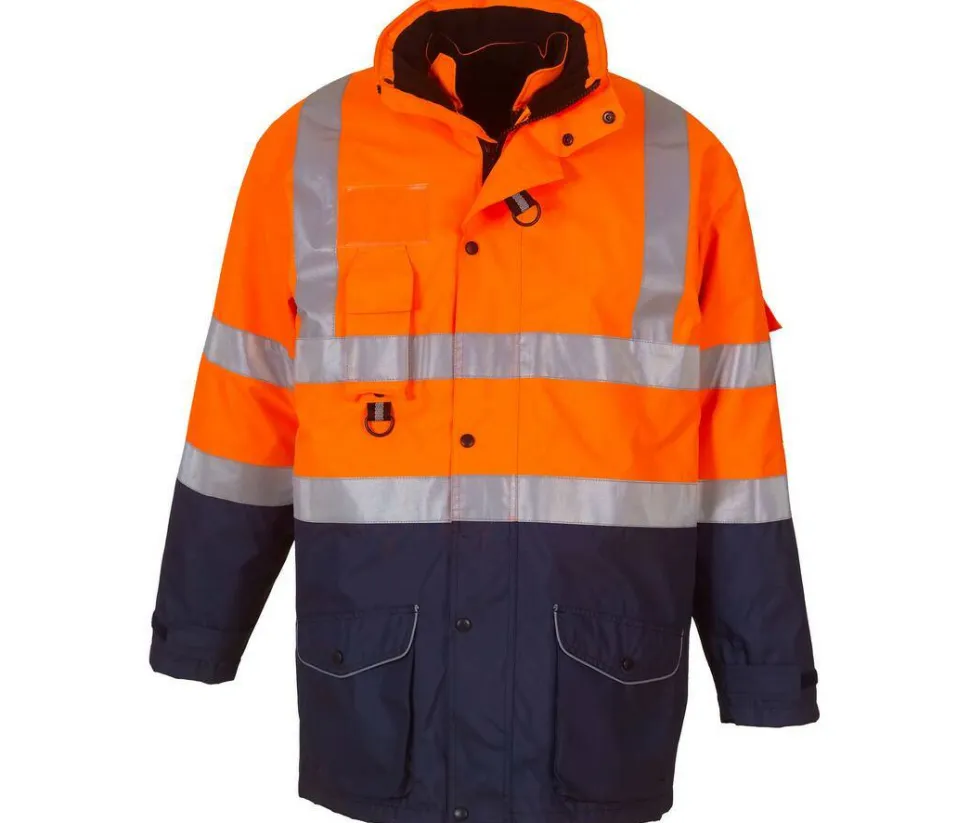 YOKO YK711 - Parka 7 en 1 haute visibilité