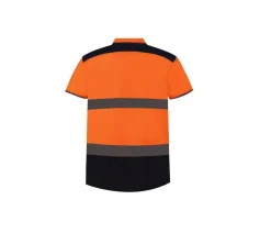 YOKO YK220 - Polo Bicolore Réfléchissant Haute Visibilité
