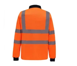 YOKO YK310 - Polo manches longues haute visibilité