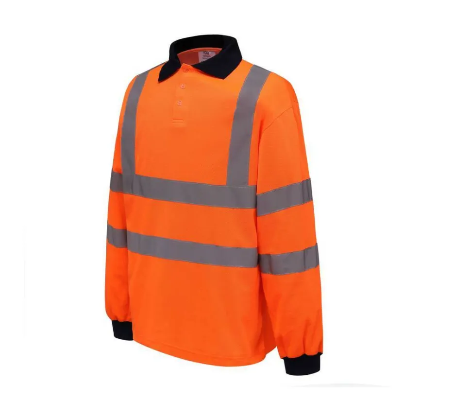 YOKO YK310 - Polo manches longues haute visibilité