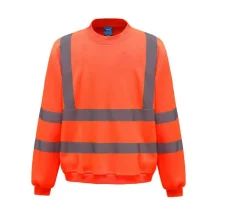 YOKO YK510 - Sweat col rond haute visibilité