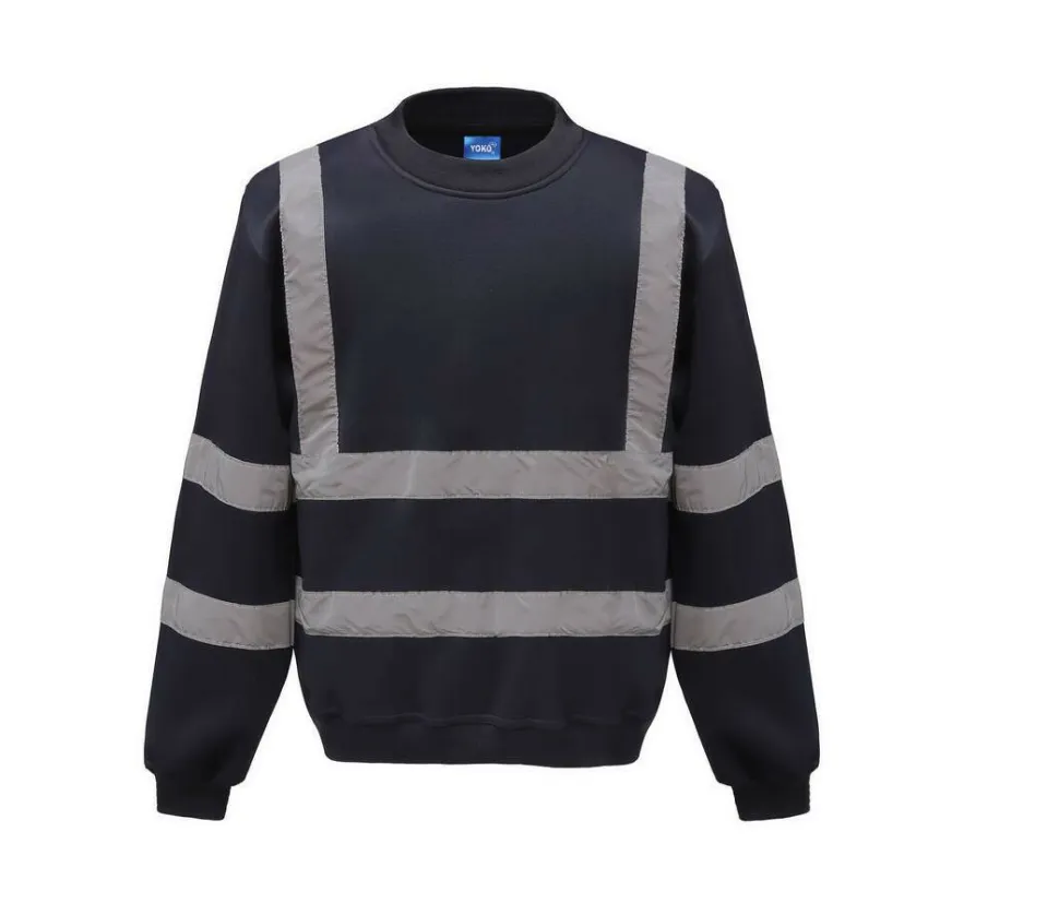 YOKO YK510 - Sweat col rond haute visibilité