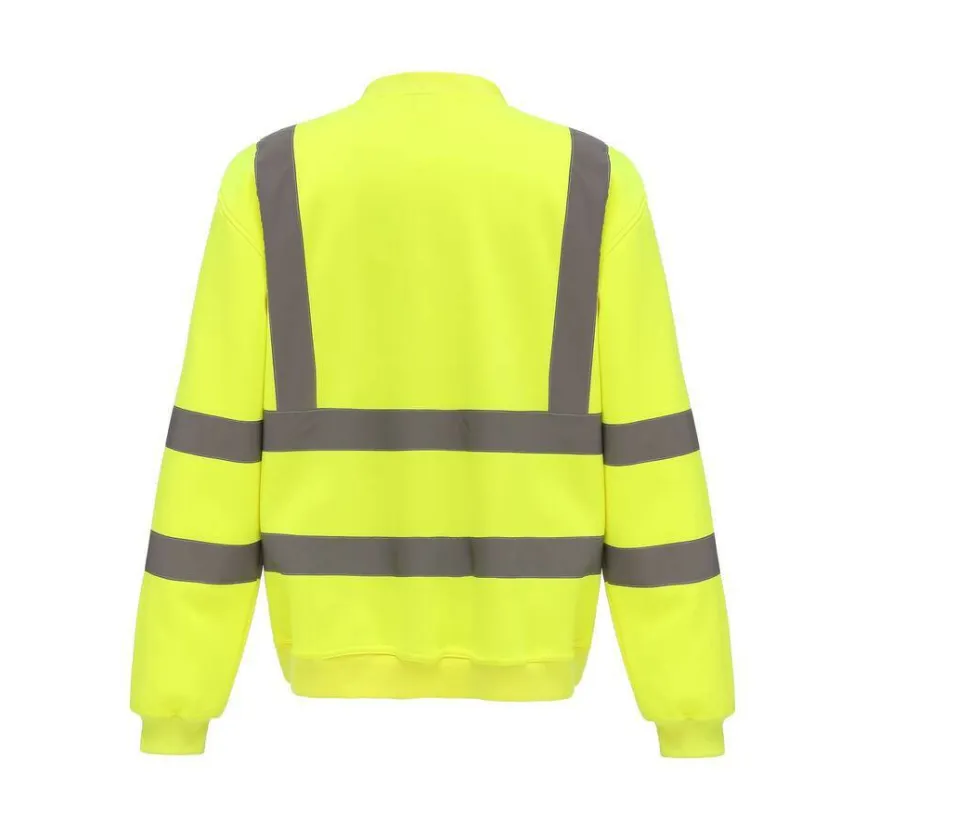 YOKO YK510 - Sweat col rond haute visibilité