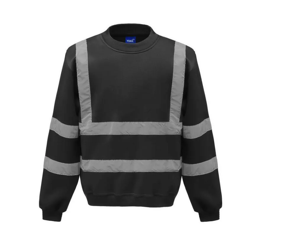 YOKO YK510 - Sweat col rond haute visibilité