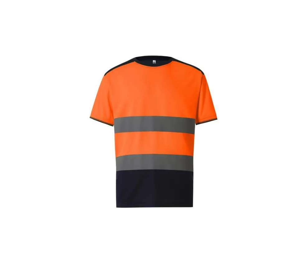 YOKO YK400 - T-shirt Bicolore Réfléchissant Haute Visibilité