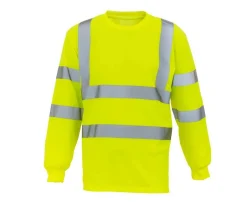 YOKO YK420 - T-shirt manches longues haute visibilité