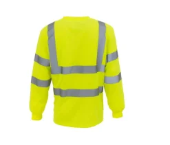 YOKO YK420 - T-shirt manches longues haute visibilité