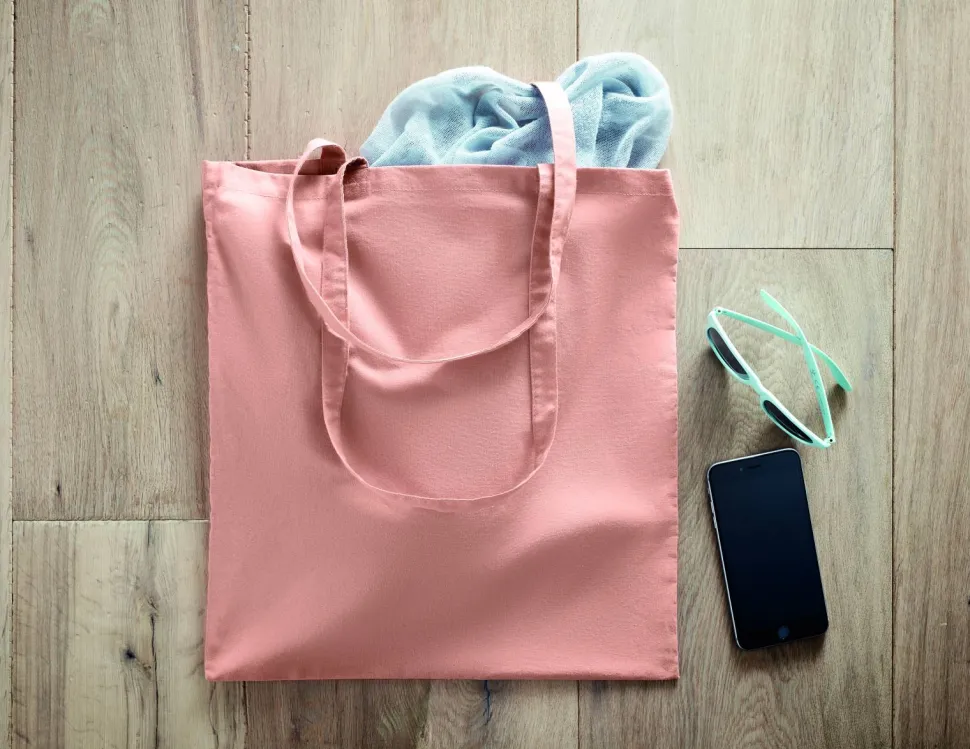 ZIMDE COLOUR Sac shopping en coton organique - GiftRetail MO6189