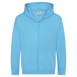 AWDIS JH050J - Sweat à Capuche avec Zip Invisible et Doublure