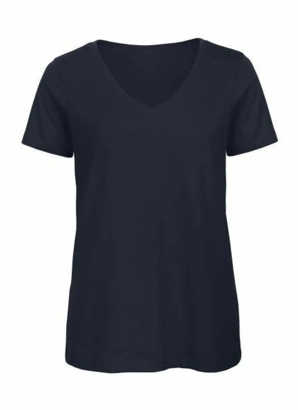 B&C BC045 - Tee shirt Femme Col V en Coton Biologique