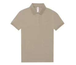 B&C BCW461 - Polo Femme Élégant en Coton Pré-Rétréci