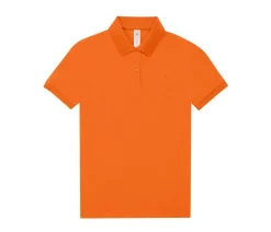 B&C BCW461 - Polo Femme Élégant en Coton Pré-Rétréci