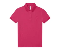 B&C BCW461 - Polo Femme Élégant en Coton Pré-Rétréci