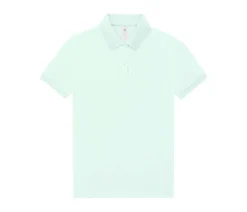 B&C BCW461 - Polo Femme Élégant en Coton Pré-Rétréci
