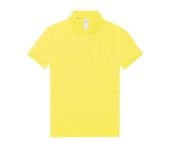 B&C BCW461 - Polo Femme Élégant en Coton Pré-Rétréci