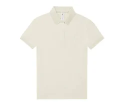 B&C BCW461 - Polo Femme Élégant en Coton Pré-Rétréci