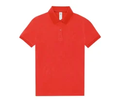 B&C BCW463 - Polo Femme Élégant en Coton Prérétréci