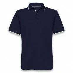 B&C CGPU413 - Polo Maille Piquée Avec Liseré