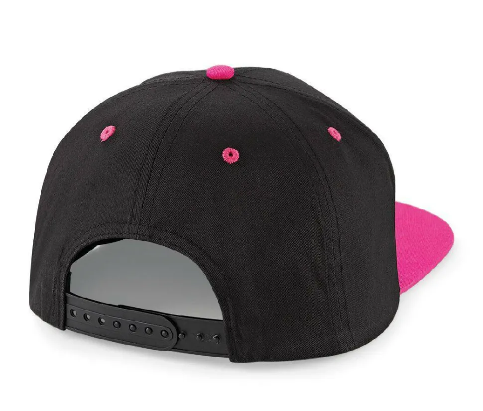 Beechfield BF610C - Casquette 5 pans avec visière contrastée