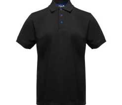 BLACK&MATCH BM100 - Polo boutons contrastés