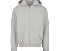 BUILD YOUR BRAND BY285 - FLUFFY ZIP HOODY