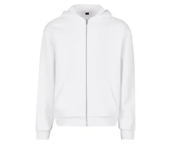 BUILD YOUR BRAND BY285 - FLUFFY ZIP HOODY