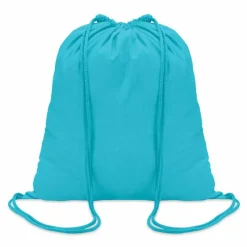 COLORED Sac à cordon en coton - GiftRetail MO8484