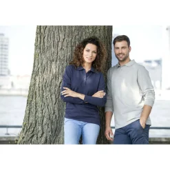 Elevate Life 38086 - Polo manches longues homme Oakville
