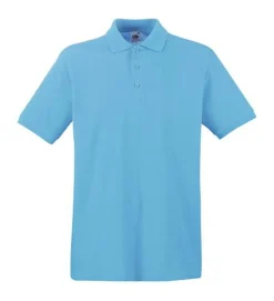 Fruit of the Loom 63-218-0 - Polo Confortable en Coton de Haute Qualité