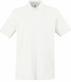 Fruit of the Loom SS255 - Polo Élégant avec Boutons Assortis