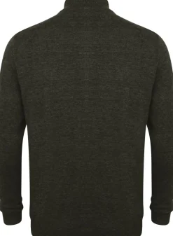 Henbury H718 - Cardigan Bomber Tricoté Unisexe Élégant