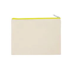 Kimood KI0722 - Pochette en coton canvas - grand modèle
