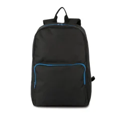 Kimood KI0181 - Sac à dos avec fermetures éclair contrastée