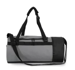 Kimood KI0630 - Sac de sport forme tube avec compartiment chaussure séparé
