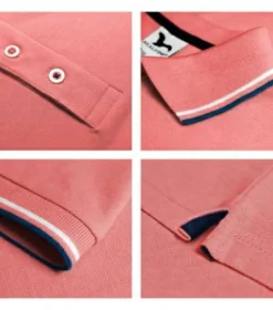 Malfini 232 - Polo Élégant à Rayures Contrastées