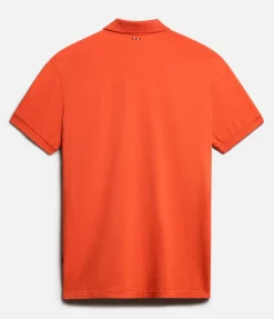 NAPAPIJRI NP0A4GDL - Polo Classique en Coton avec Logo Imprimé