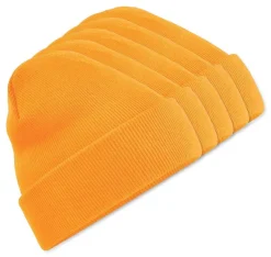 Pack de 5 Beechfield BF045 - Bonnet Hiver Unisexe avec Rabat Confortable
