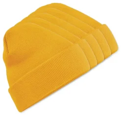 Pack de 5 Beechfield BF045 - Bonnet Hiver Unisexe avec Rabat Confortable