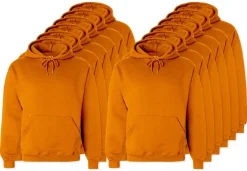 Pack de 12 Fruit of the Loom SC270 - Sweat Shirt Capuche Homme Coton
