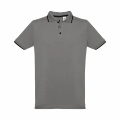 Polo bicolore en coton pour hommes - Egotier 30137