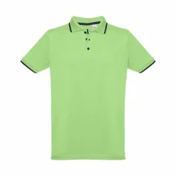 Polo bicolore en coton pour hommes - Egotier 30137