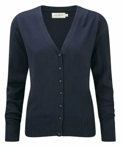 Russell Europe R-715F-0 - Ladies’ V-Neck Knitted Cardigan