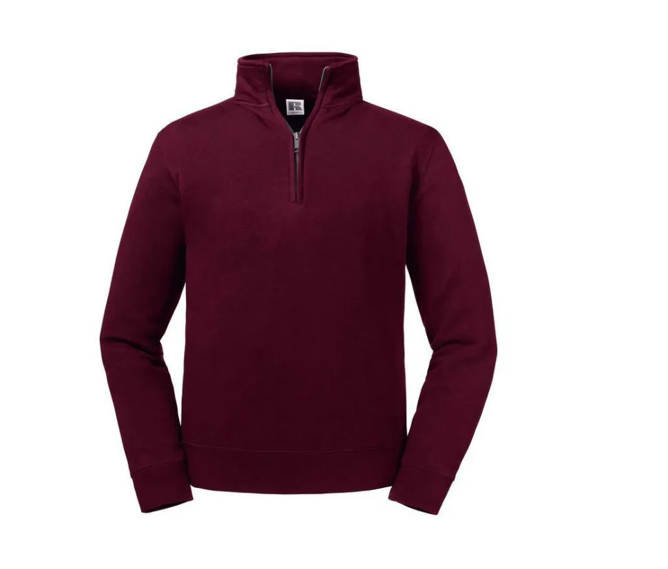 RUSSELL RU270M - Sweat col zippé Authentic