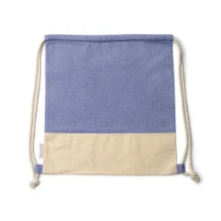 Stamina MO7091 - LUANDA Sac avec cordon de serrage en coton recyclé au design chiné et en coton naturel 120 g/m ²